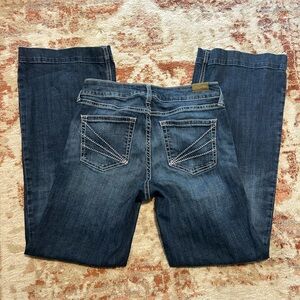 Ariat Women's Boot Cut Jeans in Deep Blue